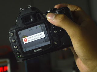 Servis "Error. Press shutter release button again" pada DSLR Nikon